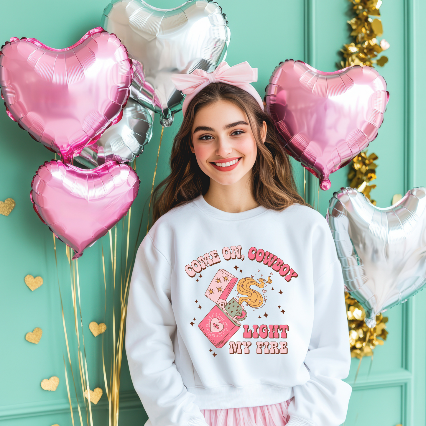 Cozy Valentine's Day Crewneck